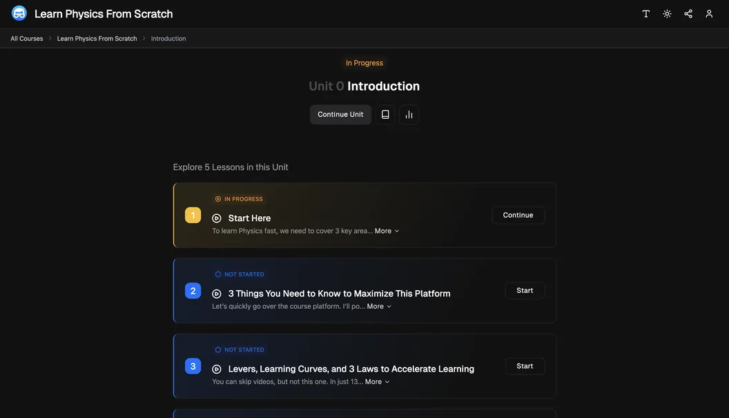 Nerd Notes course platform